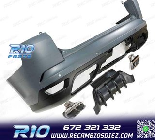 PARAGOLPES TRASERO RANGE ROVER SPORT L494 18- LOOK SVR + COL