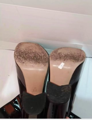 Stivali da donna con piattaforma neri