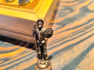 Scacchiera Don Chisciotte in metallo