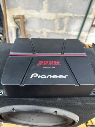 Amplificador Pioneer GM-A3702 + Subwoofer