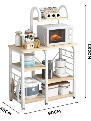 Estantería Cocina Hogar 90x42x133 cm