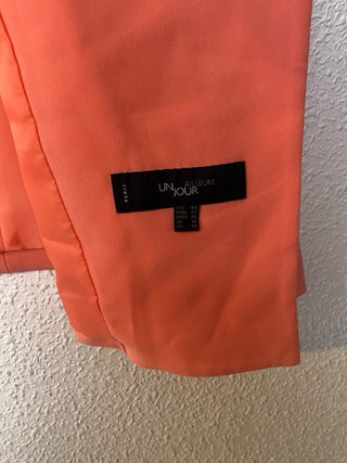 Blazer naranja talla 44