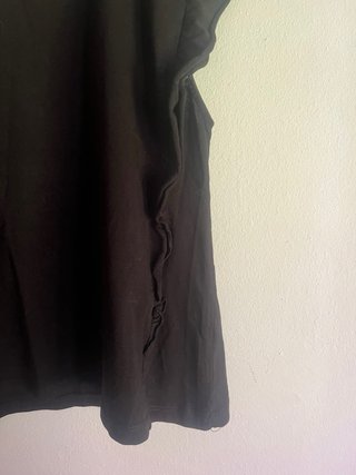 Camiseta Zara Negra Talla M