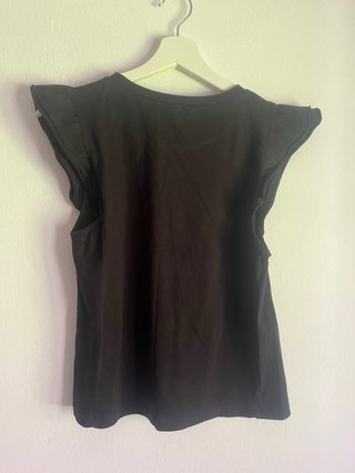 Camiseta Zara Negra Talla M