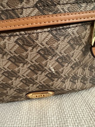 Mochila Ralph Lauren Beige y Marrón