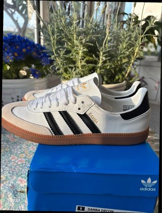 Adidas Samba OG Talla 37 Beige/Blanco