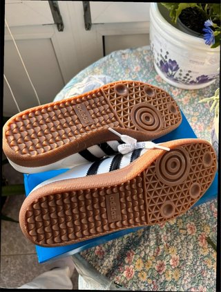 Adidas Samba OG Talla 37 Beige/Blanco