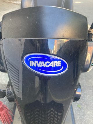 Scooter movilidad reducida azul  con mejoras