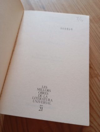 LES MILLORS OBRES DE LA LITERATURA UNIVERSAL