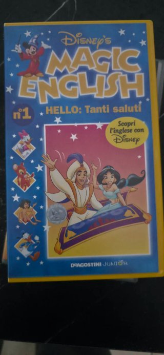 VHS Disney's Magic English n.1