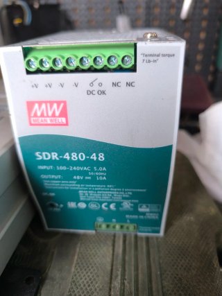 Fuente de Alimentación MEAN WELL SDR-480-48