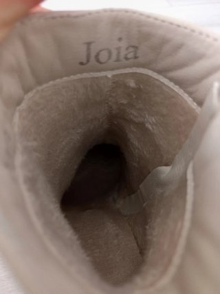 Botines blancos tacón ancho