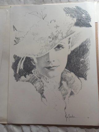PORTAFOLIO DIBUJOS PEPE GONZALEZ, SERIE GRETA GARB