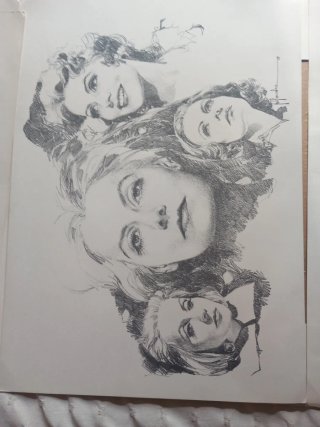 PORTAFOLIO DIBUJOS PEPE GONZALEZ, SERIE GRETA GARB