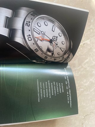 Catalogo Rolex Oyster per rivenditori di Roma