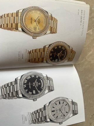 Catalogo Rolex Oyster per rivenditori di Roma