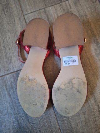 Tacones Mustang Rojos
