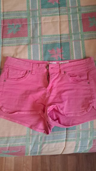 Lote 4 Pantalones Cortos Mujer Talla M