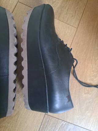 Zapatos Camper mujer negros plataforma