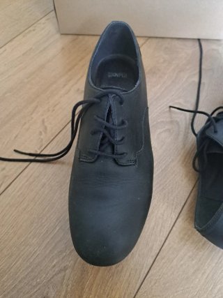 Zapatos Camper mujer negros plataforma