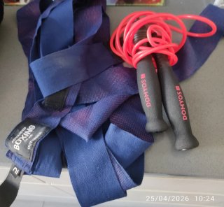 Guantes de Boxeo Everlast, cinta y comba