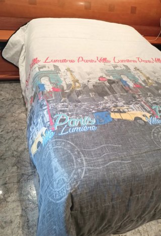 Colcha entretiempo cama 135 cm