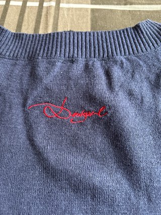 Jersey Desigual azul y morado