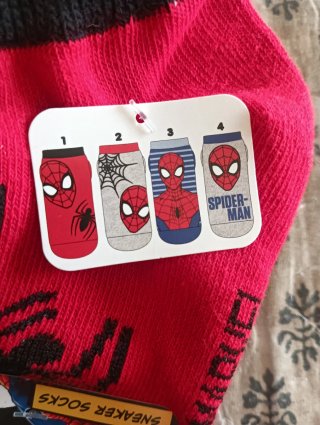 Calcetines Spiderman niño talla 31-34