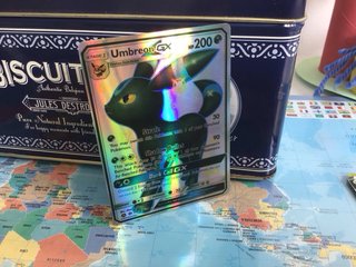 Umbreon GX Shiny Carta Pokémon