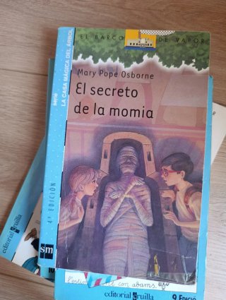 Lote 9 libros el vaixell barco de vapor azul