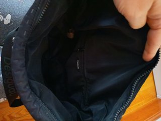 Mochila Bolso Desigual Extensible Negra