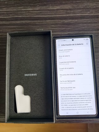 Samsung Galaxy S25 Ultra gris titanio