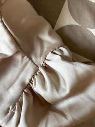 Blusa crop top champagne Oh Juliette