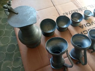 Set 6 Brocche Metallo Antico