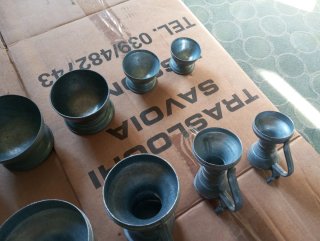 Set 6 Brocche Metallo Antico