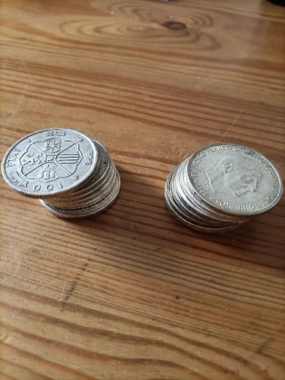 15 Monedas 100 Pesetas