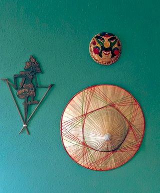 Sombrero Vietnamita Bambú - Artesanía de Hanoi