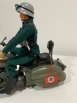 Figura Geyperman Motociclista Militar