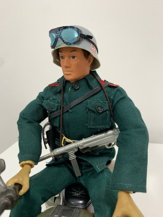 Figura Geyperman Motociclista Militar