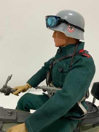 Figura Geyperman Motociclista Militar