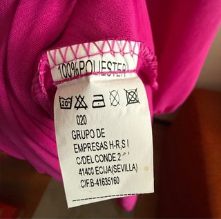 Vestido fucsia talla 44 sin estrenar