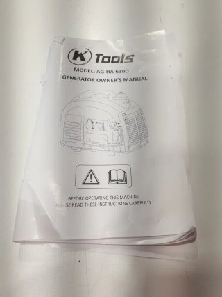 Generador Ktools AG-HA-630D 630W