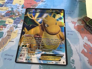 Dragonite EX Holo Carta Pokémon