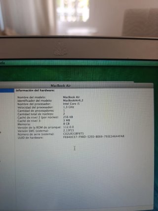 Apple MacBook Air Plata