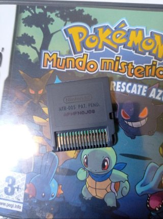Pokémon Mundo Misterioso Azul completo original