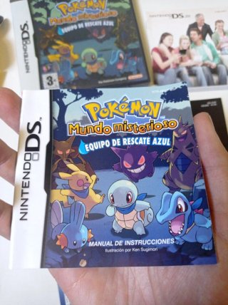 Pokémon Mundo Misterioso Azul completo original