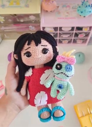Muñeca Amigurumi Lilo