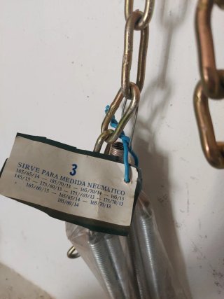 Cadenas para nieve coche