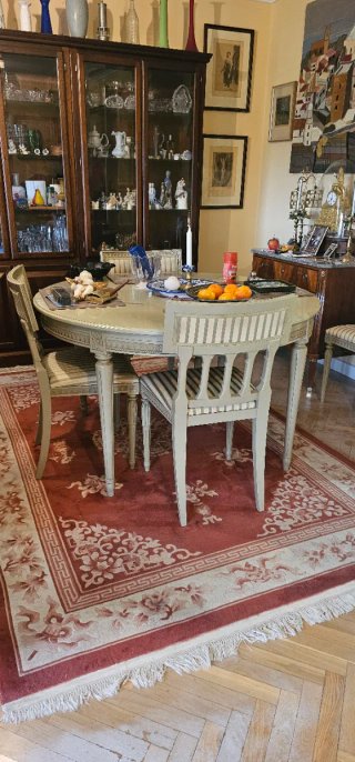 Conjunto salón madera estilo nórdico