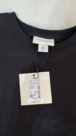 Sudadera Calvin Klein Mujer oversize